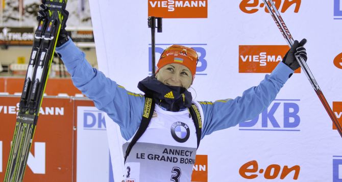 Валентина Семеренко выиграла гонку преследования