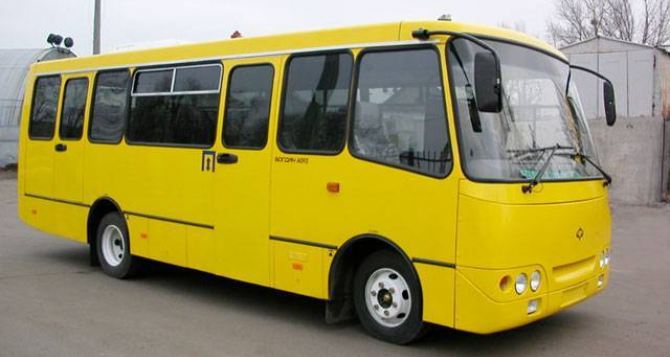 Луганские маршрутки теперь доезжают до госпиталя ветеранов войны