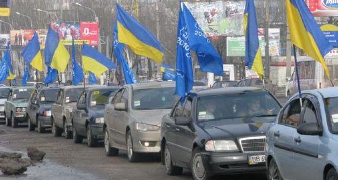 14 февраля в Луганске пройдет автопробег
