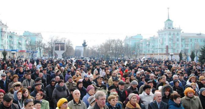 В Луганске до 30 марта запретили проведение массовых акций