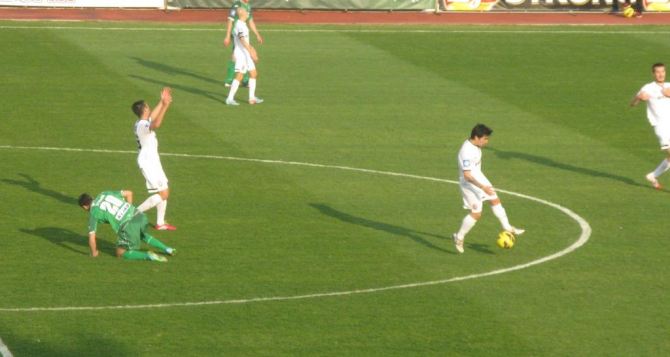 «Заря» пропустила гол в матче с «Карпатами» (фото, видео)