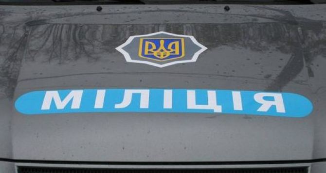 На Луганщине неизвестные люди выкрали оружие из горотдела милиции