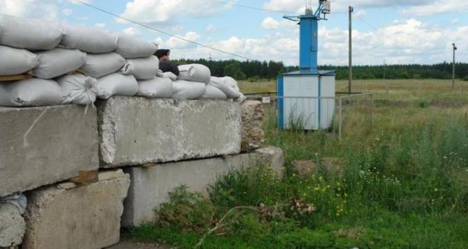 На границе Харьковской и Луганской областей оборудуют новые блокпосты