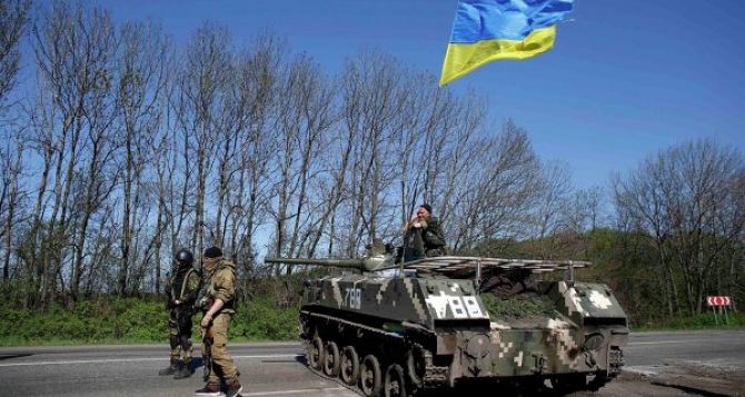 Военные не покидали пригород Луганска. — Пресс-центр АТО