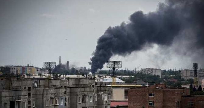 В Луганске от обстрела пострадал квартал Ватутина. — Местные жители