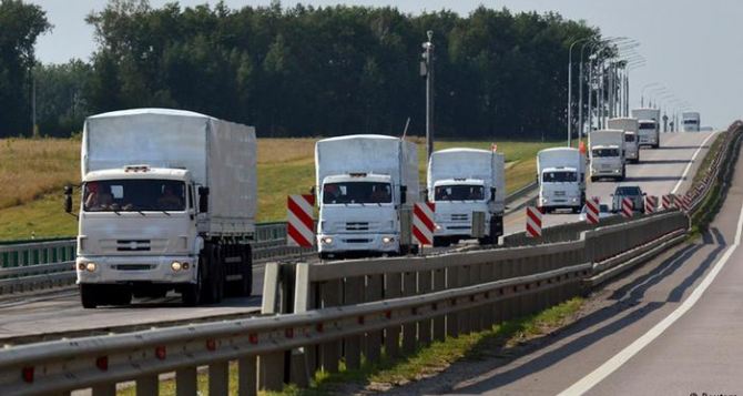 Второй гуманитарный конвой РФ в Донбасс отправится по тому же маршруту