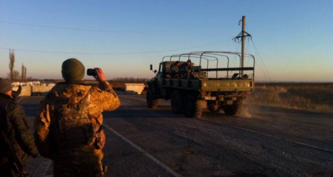 Украинские военные покинули 32 блокпост на Луганщине