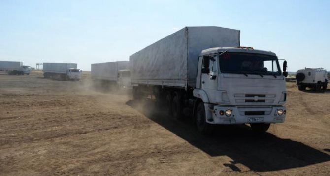 В Луганск прибыли более 80 машин российского гуманитарного конвоя