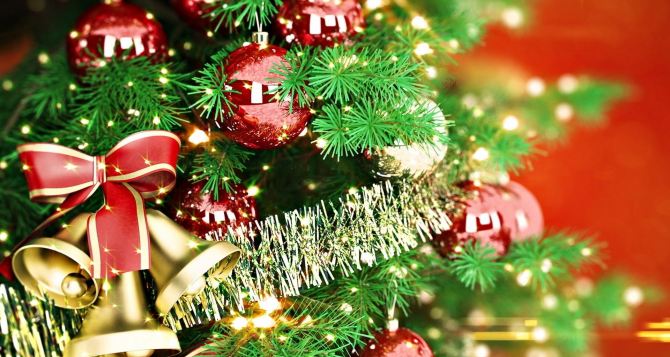 В Северодонецке устанавливают новогоднюю елку (видео)