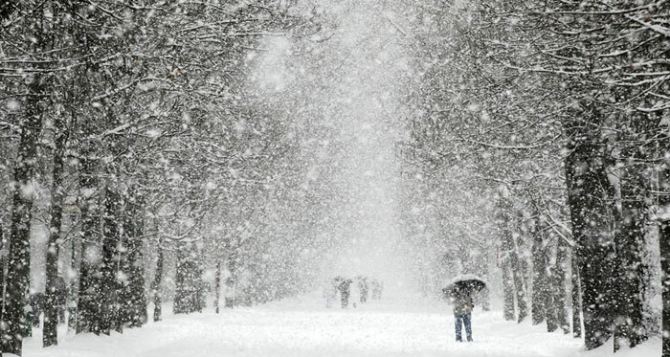 Синоптики обещают в Луганске 30 декабря снегопад