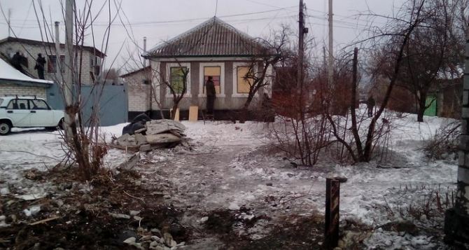 Последствия обстрела Луганска 9 января: Вергунка (фото)