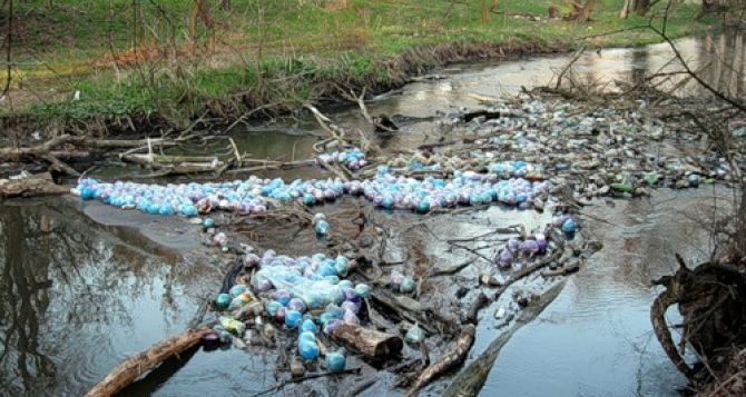 Воду из реки Лугань не советуют брать даже для хозяйственных нужд