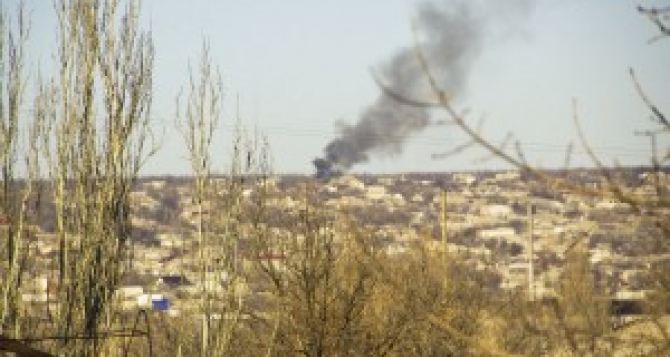 За 8 часов до перемирия Луганск вновь обстрелян силами АТО из РСЗО «Град»