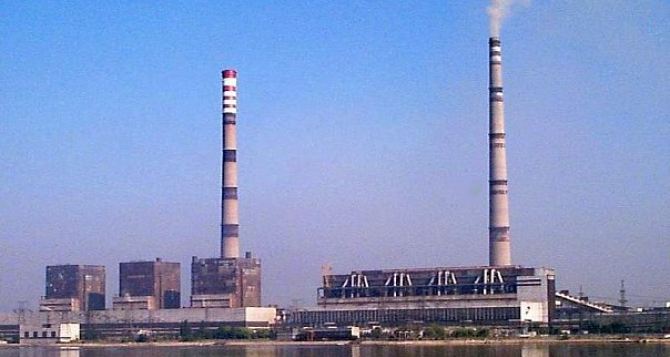 Углегорскую ТЭС остановили из-за отсутствия угля