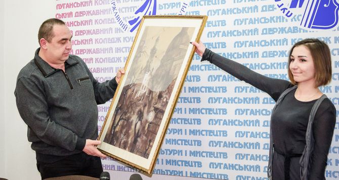 Плотницкий пообещал поддержку Луганской академии культуры и искусств и проектам вуза