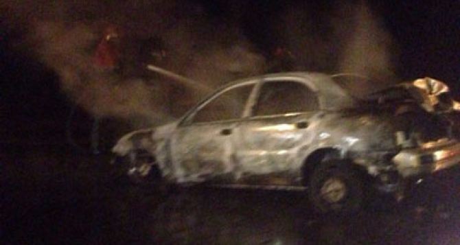 На выходных в Харькове сгорели две машины