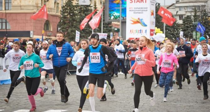 В Харькове проходит второй международный марафон. Ожидают участия Кернеса