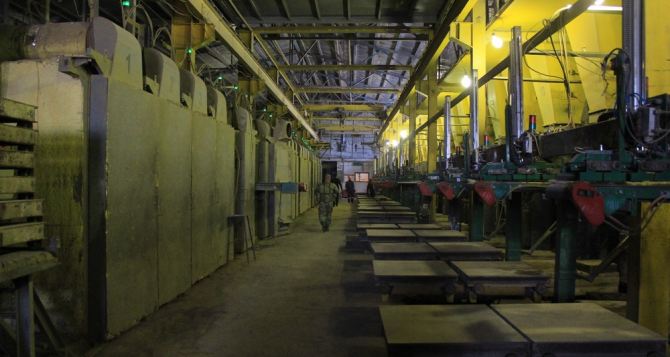 В Луганской области возобновил работу кирпичный завод (фото)