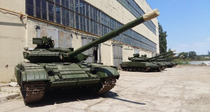 Харьковский бронетанковый завод отремонтировал новую партию танков для АТО