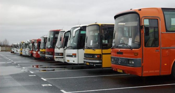 График автобусных сообщений до пропускных пунктов в Донецкой области