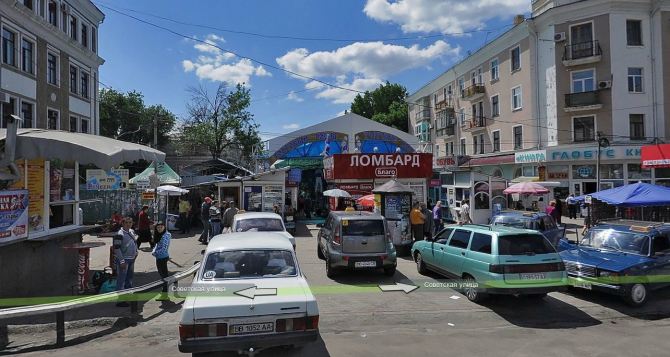Борьба с незаконной торговлей: на двух рынках Луганска закрыли 16 модулей