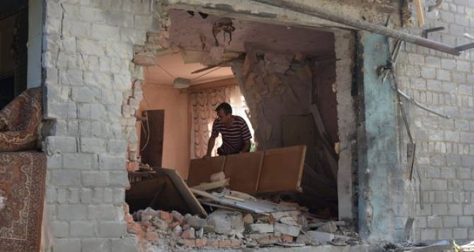 В Горловке в результате военных действий разрушено более 2 тысяч домов
