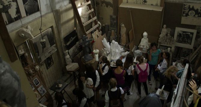 В Луганске открылась творческая лаборатория скульптуры (фото)