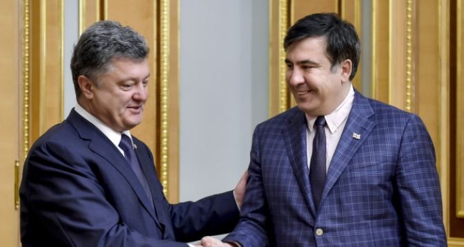 Саакашвили будет отличным премьером Грузии. — Порошенко