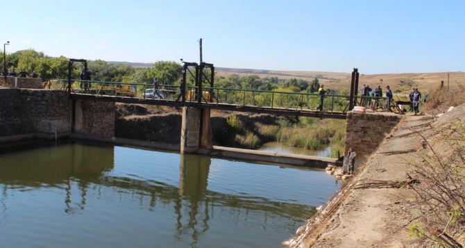 Работы по реконструкции склона дамбы Елизаветинского водохранилища выполнены на 70%