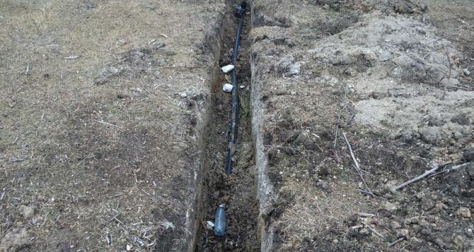 В Луганской области обнаружили трубопровод для контрабанды горючего (фото)