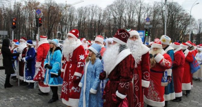 В Харькове пройдет флешмоб Дедов Морозов