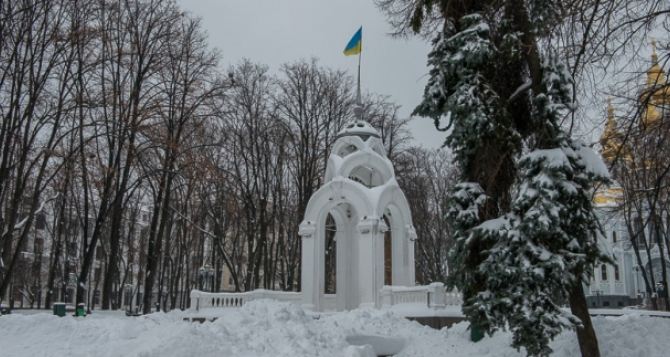 Мороз в Харькове не отступает