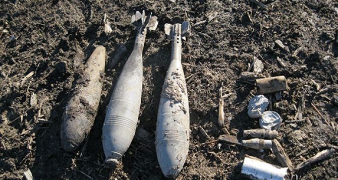 В Луганской области за неделю обнаружили 752 боеприпаса