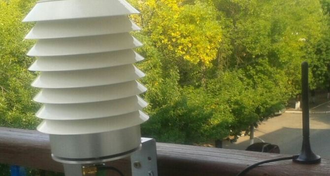 В Краматорске установили станцию контроля качества атмосферного воздуха (фото)