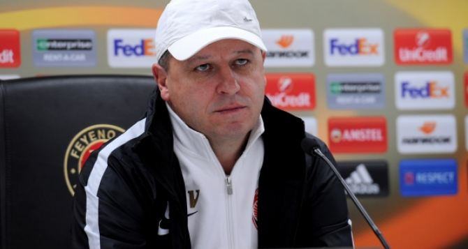 Главный тренер «Зари» остался недоволен результатом матча с «Фейеноордом»