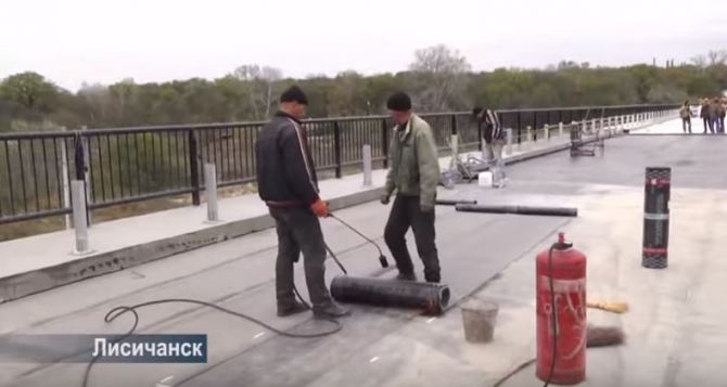 Мост между Лисичанском и Северодонецком сдадут в эксплуатацию в ноябре (видео)