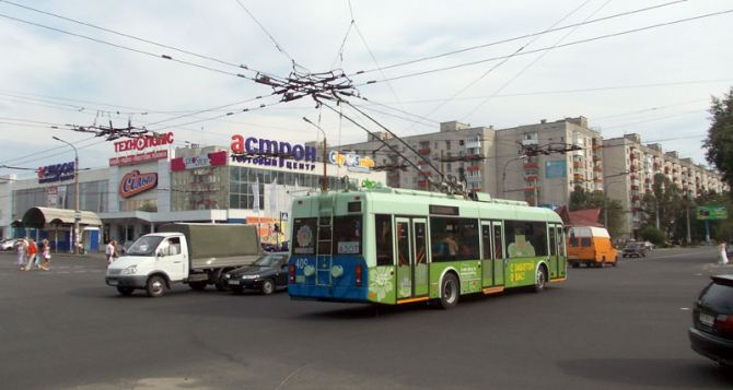 В Северодонецке изменили движение двух троллейбусов