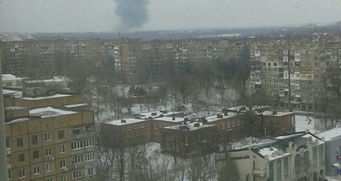 В Донецке утром 14 февраля прогремел мощный взрыв