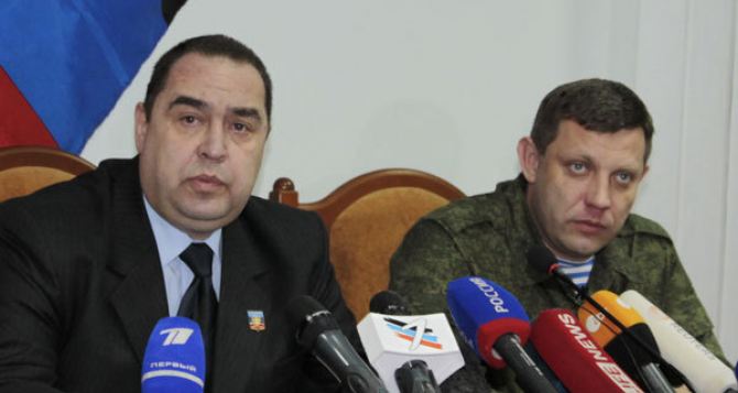 Плотницкий и Захарченко требуют с 1 марта прекратить ж/д блокаду Донбасса