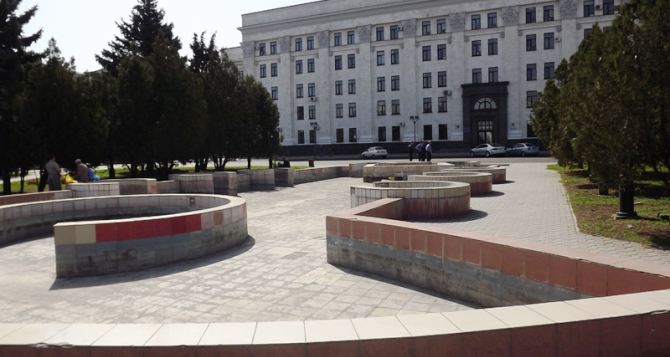 В Луганске 1 мая заработают фонтаны