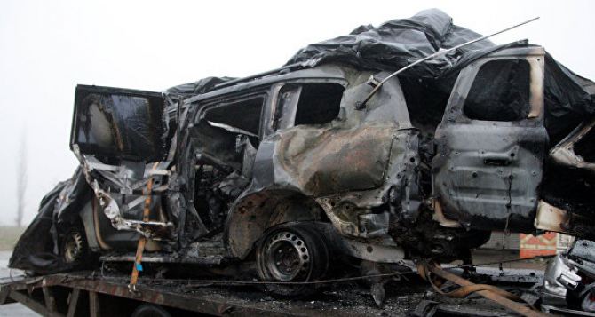 Подрыв машины ОБСЕ на Донбассе назвали терактом