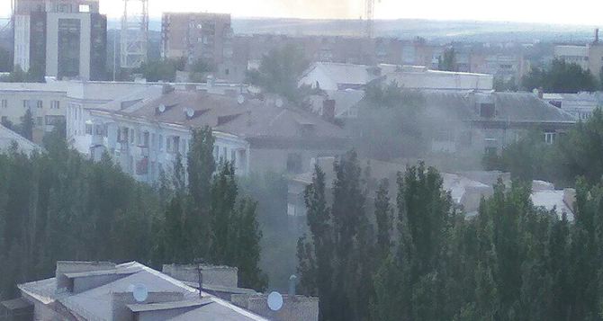 В центре Луганска прогремел второй взрыв за день (фото)