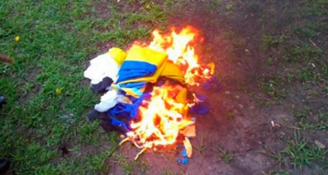 В Луганской области подростка будут судить за сожженный флага