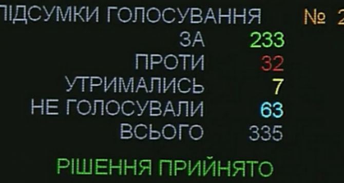 Рада приняла в первом чтении проект закона Порошенко о Донбассе фото