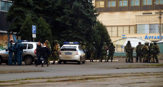 Ситуация в Луганске без особых изменений. Плотницкий не уезжал