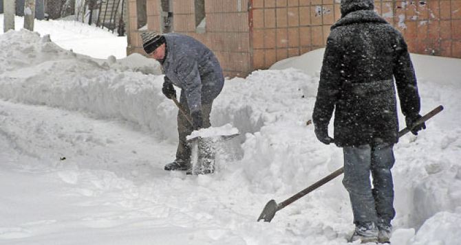 Коммунальные службы просят жителей частного сектора в снегопад сносить мусор на проездные улицы