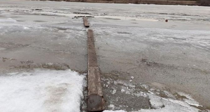 Жительница Станицы Луганской организовала незаконную переправу на территорию РФ по льду замерзшей реки