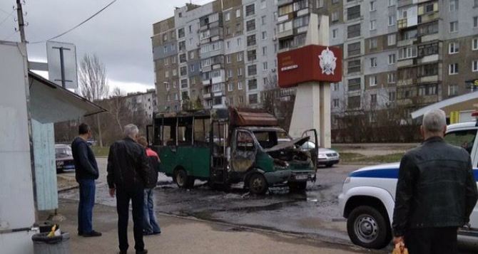 В Луганске намерены жестко разобраться с инцидентом со сгоревшей маршруткой