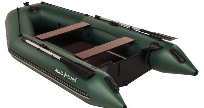 Килевые надувные моторные лодки от компании AquaMania