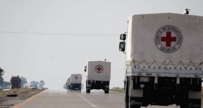Красный крест везет более 90 тонн гуманитарной помощи
